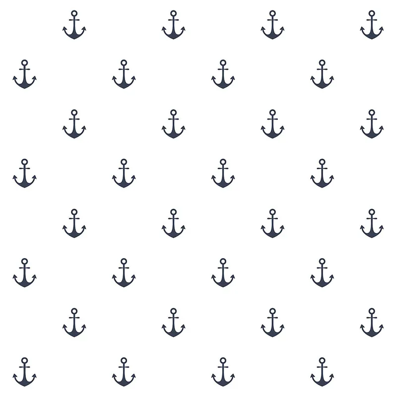 Online Kaufen Vliestapete weiß, blaue Anker 138965, Regatta Crew, Esta Home