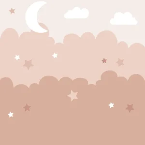 Kinder-Fototapete, Nachthimmel, 159249, To the Moon and Back, Esta Home Neue Kollektion