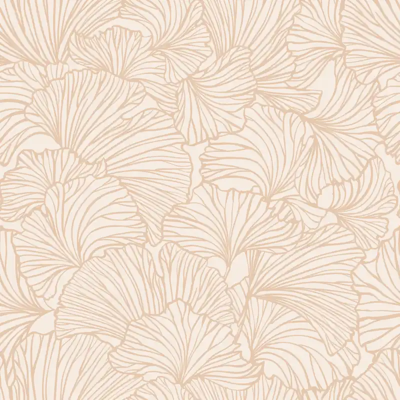 Beige Vliestapete, Blätter, 139488, To the Moon and Back, Esta Home Rabatt
