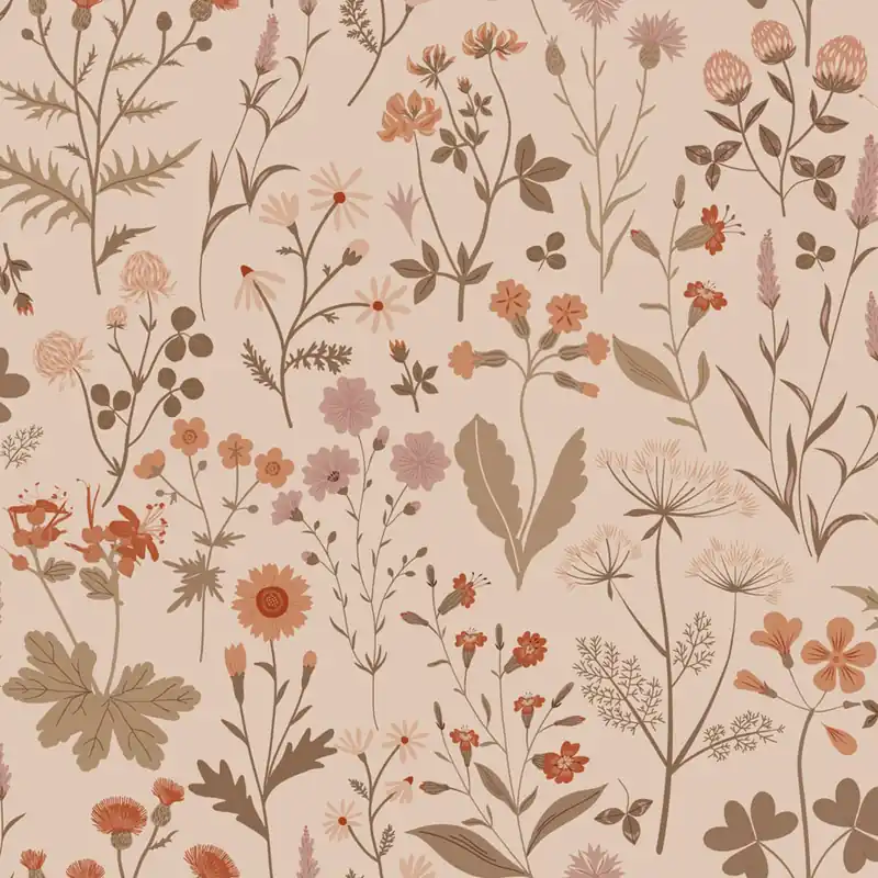Florale Vliestapete, rosa, 139597, Bloom, Esta Home Nur Für Kurze Zeit