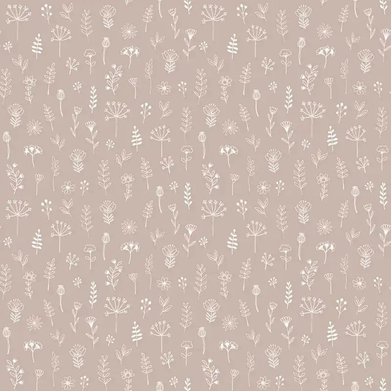 Altrosa Vliestapete für die Wand, Pflanzen, Blumen 139280, Forest Friends, Esta Super-Preis