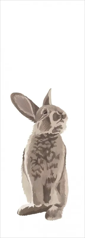 Wandbilder Hase 159052, 100 x 279 cm, Forest Friends, Esta Solange Der Vorrat Reicht