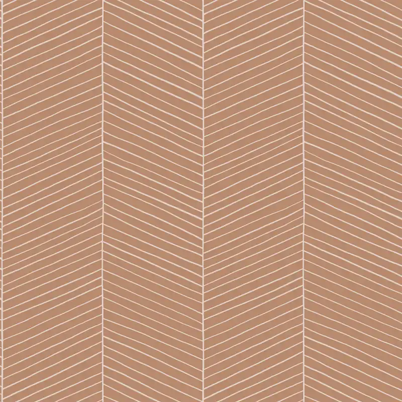Geometrische Vliestapete, braun, 139357, Bloom, Esta Home Neuheit