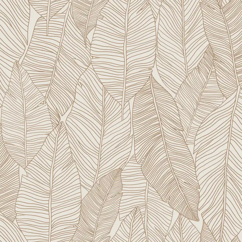 Vliestapete, Blätter, beige, 139352, Bloom, Esta Home Aktuell