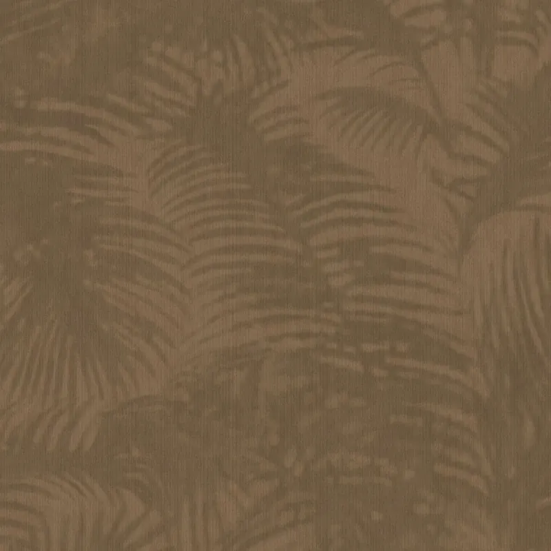 Letzte Chance Braune Vliestapete für die Wand, Palmblätter 317304, Oasis, Eijffinger