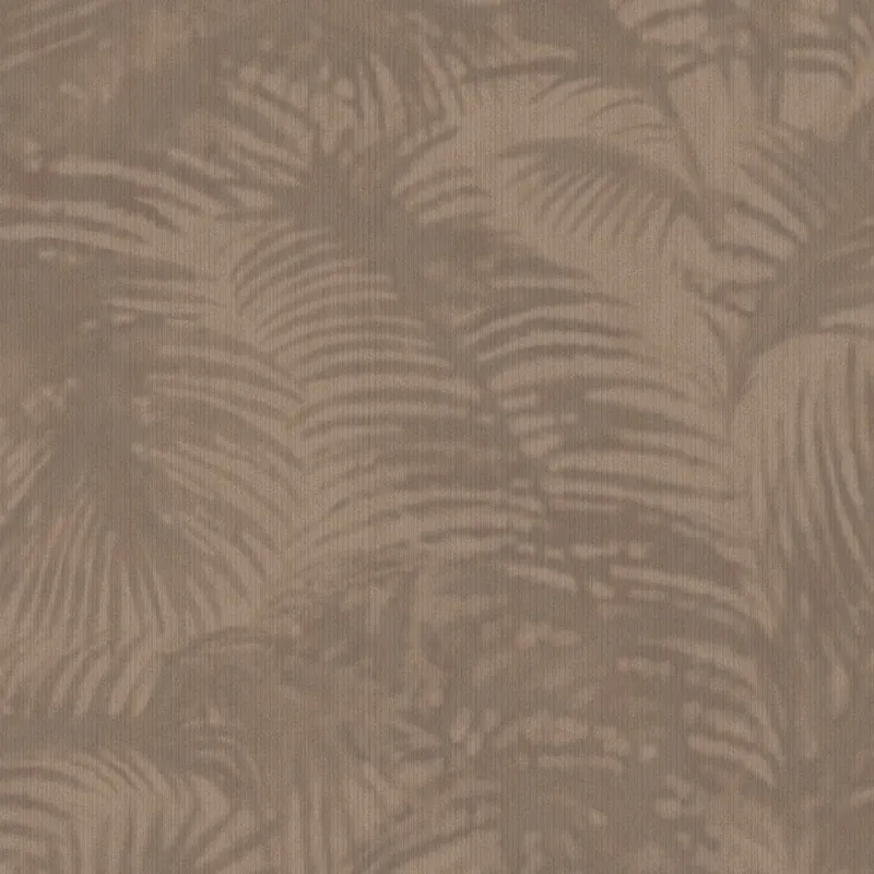 Ausverkauf Braune Vliestapete für die Wand, tropische Blätter 317303, Oasis, Eijffinger