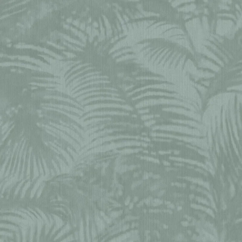 Blaue Vliestapete für die Wand, Palmblätter 317305, Oasis, Eijffinger Neue Kollektion