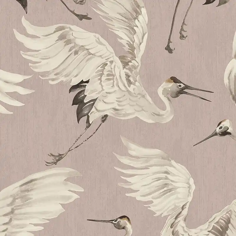 Vliestapete für die Wand, Vögel im Flug, lila Hintergrund 317352, Oasis, Eijffinger Meistverkauft