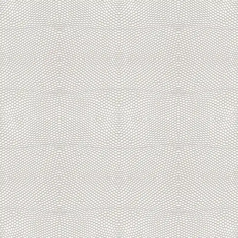 Nur Heute Grau-Creme Vliestapete Kunstleder 347309, Luxury Skins, Origin
