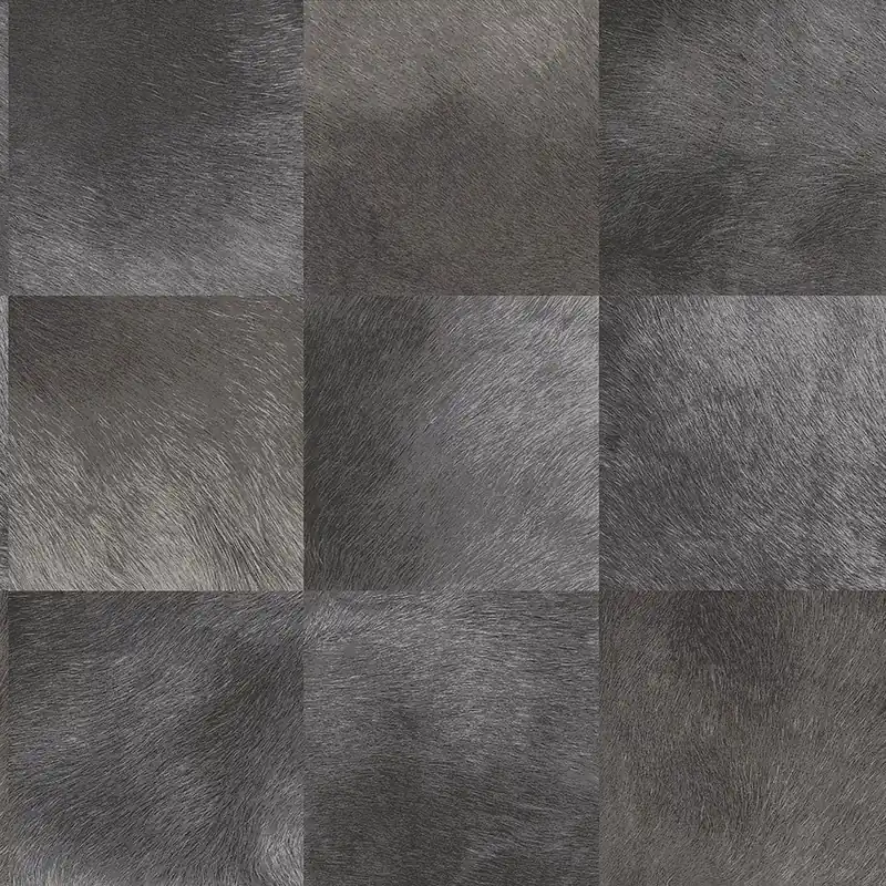 Vliestapete, quadratisches Muster, Imitation graues Fell 347327, Luxury Skins, Origin Sofort Bestellen