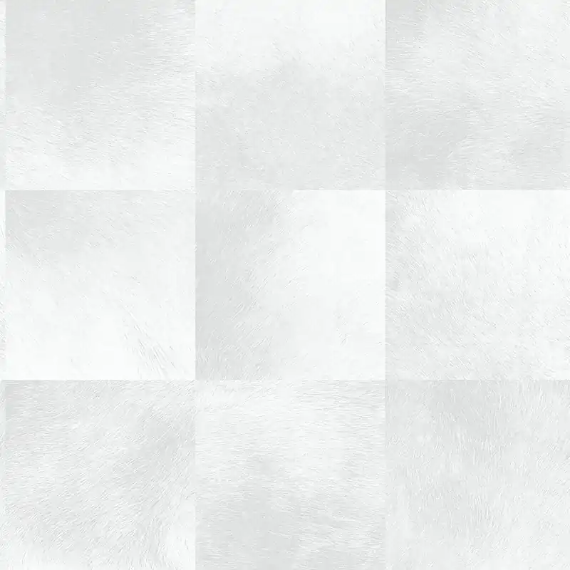 Vliestapete, quadratisches Muster Imitat graues und weißes Fell 347485, Luxury Skins, Origin Ausverkauf