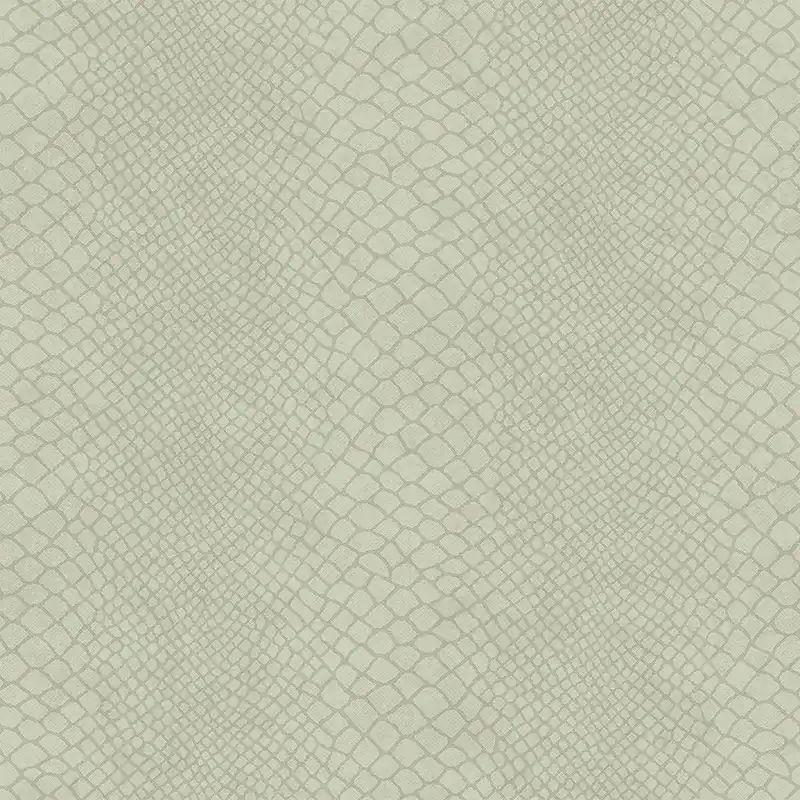 Nur Heute Blaugrüne Vliestapete für die Wand, Schlangenhaut-Imitat 347767, Luxury Skins, Origin