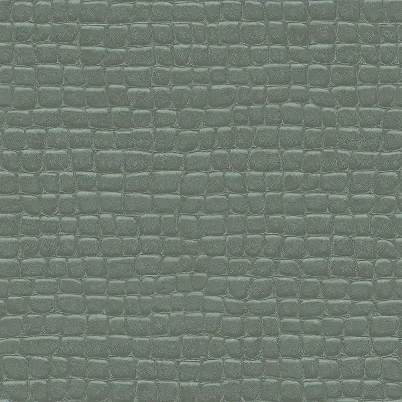 Zertifiziert Šedozelená vliesová tapeta, Krokodillederimitat 347778, Luxury Skins, Origin