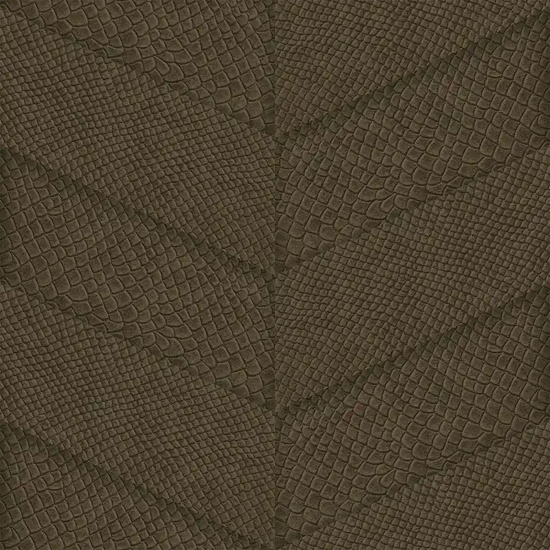 Vliestapete braun, Parkett-Ledermuster 347794, Luxury Skins, Origin Letzte Chance