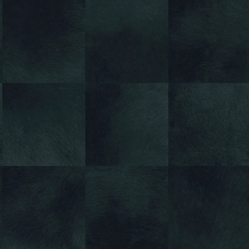 Dunkelblaue Vliestapete, quadratisches Muster Nachahmung Pelz 347800, Luxury Skins, Origin Sichere Zahlung
