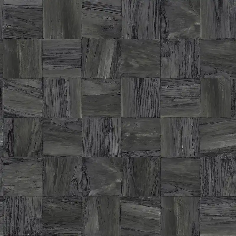 Tapete in grau-schwarzer Holzoptik, 347520, Matières - Wood, Origin Günstig
