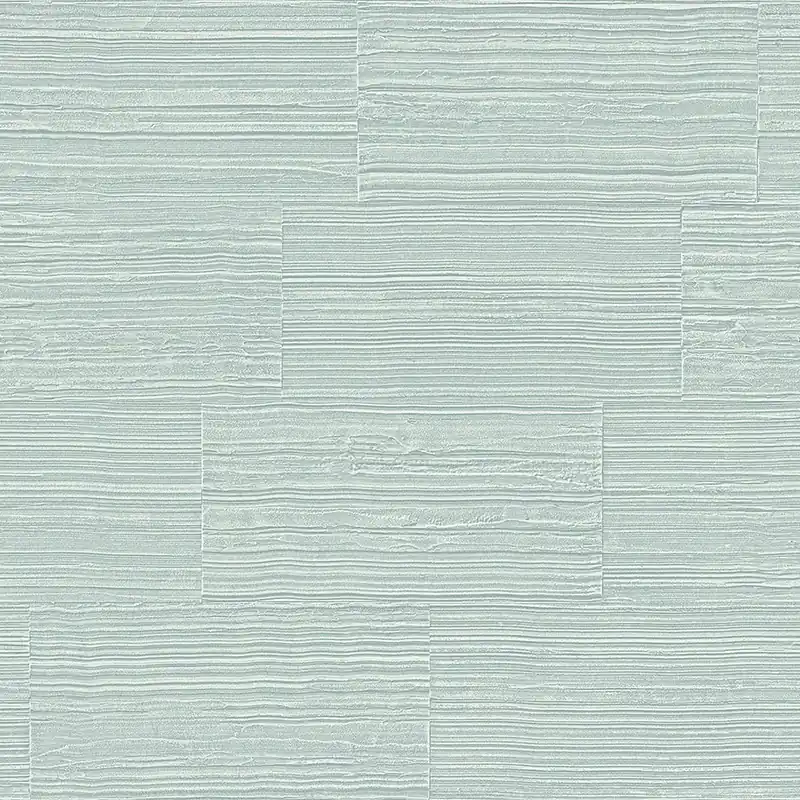 Vliestapete, Imitation von grünen und cremefarbenen Steinfliesen 347577, Matières - Stone, Origin Bestseller