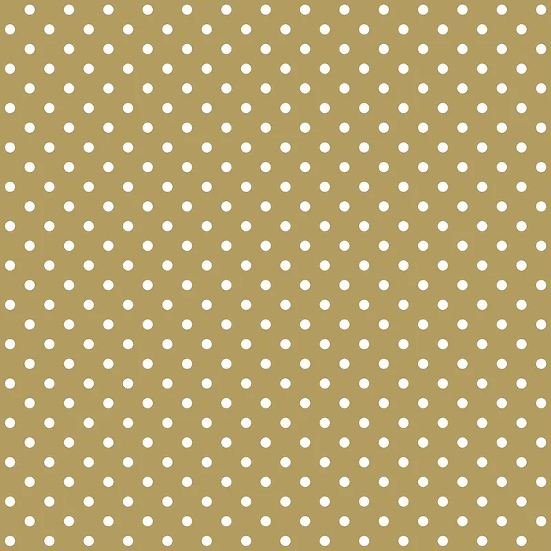 Versand Am Gleichen Tag Goldene Vliestapete mit weißen Tupfen 139114, Black & White, Esta
