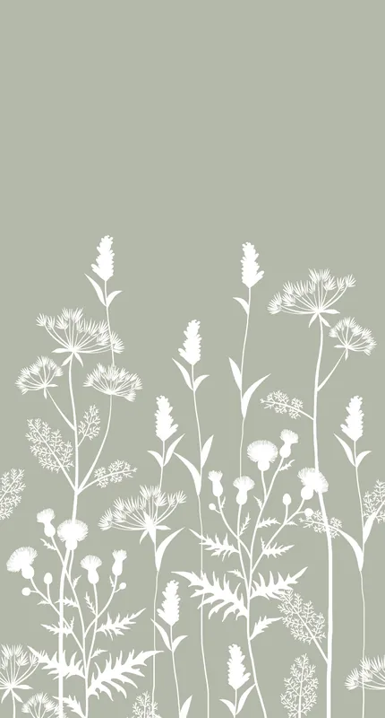 Meistverkauft Fototapete, Wiesengräser und Blumen, 159214, Vintage Flowers, Esta Home