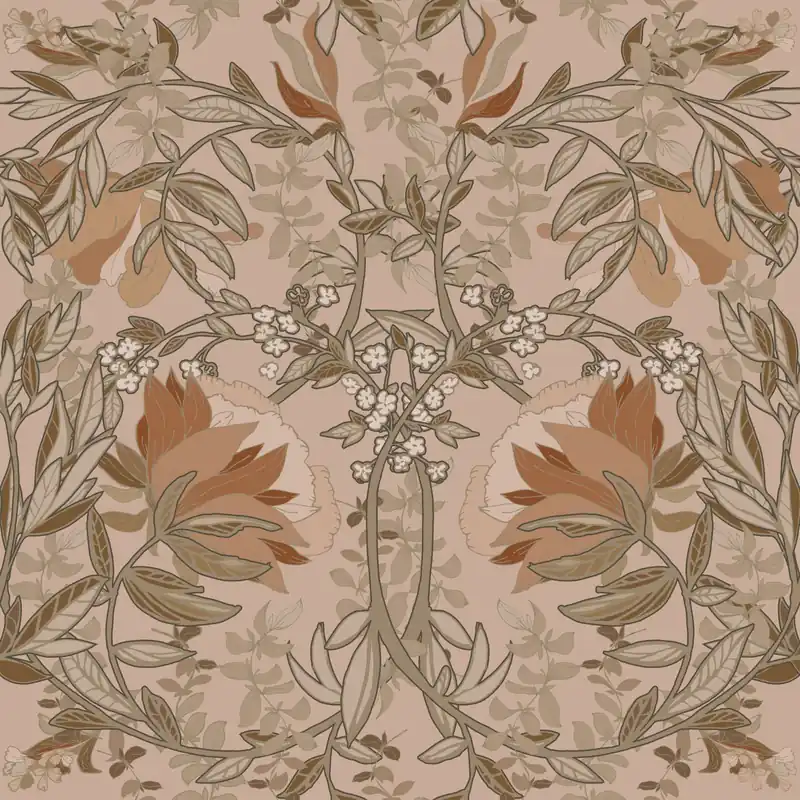 Jugendstil Blumentapete, 139460, Vintage Flowers, Esta Home Jetzt Bestellen