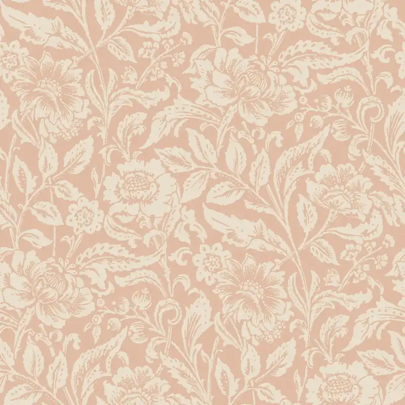 Beige florale Vliestapete, 139427, Vintage Flowers, Esta Home Neuheit