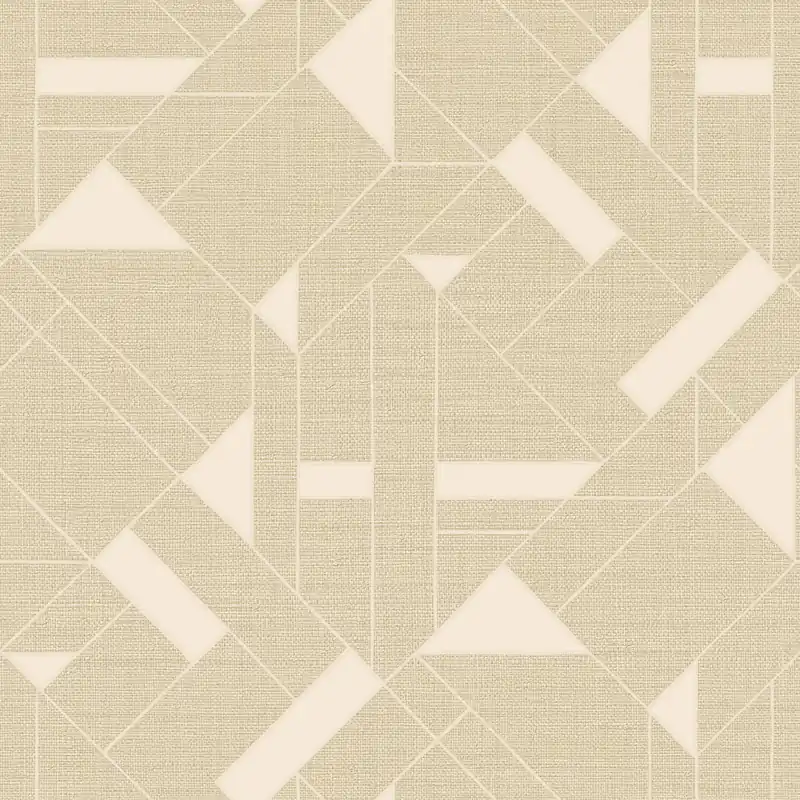 Cremefarbene Luxustapete mit geometrischen Mustern, Z18943, Trussardi 7, Zambaiti Parati Jetzt Kaufen
