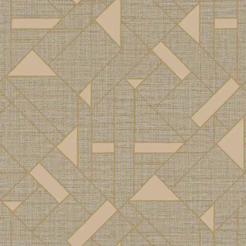 Wochenendangebot Graubraune Luxustapete mit geometrischen Mustern, Z18946, Trussardi 7, Zambaiti Parati