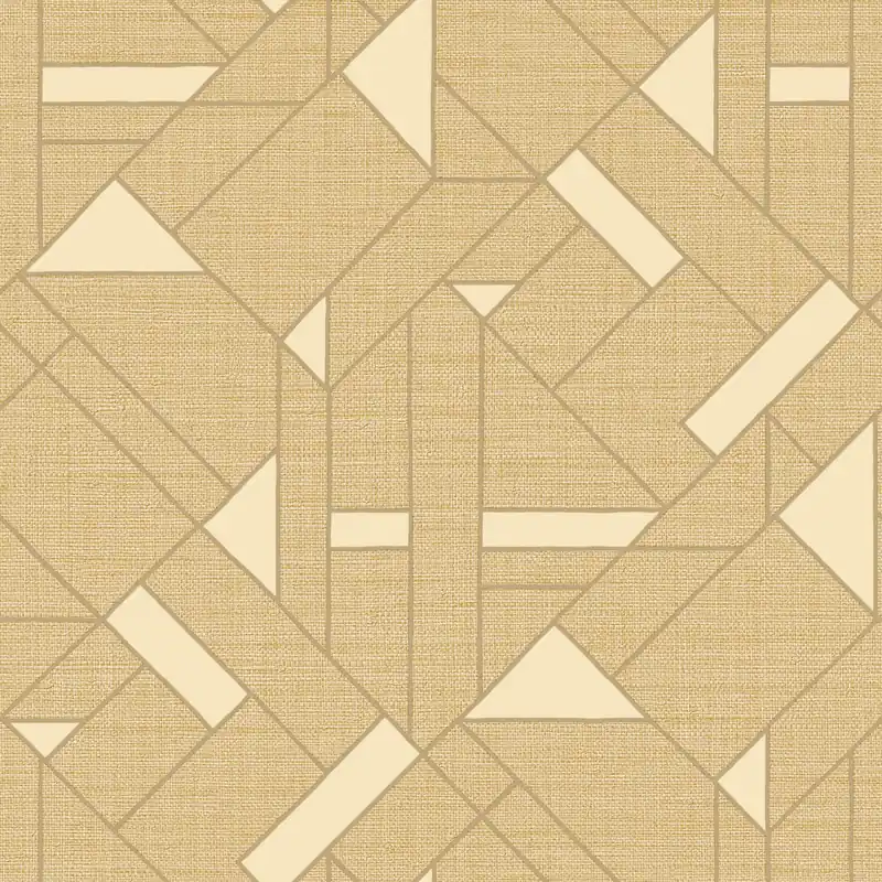 Beige Luxustapete mit geometrischen Mustern, Z18948, Trussardi 7, Zambaiti Parati Kracherpreis