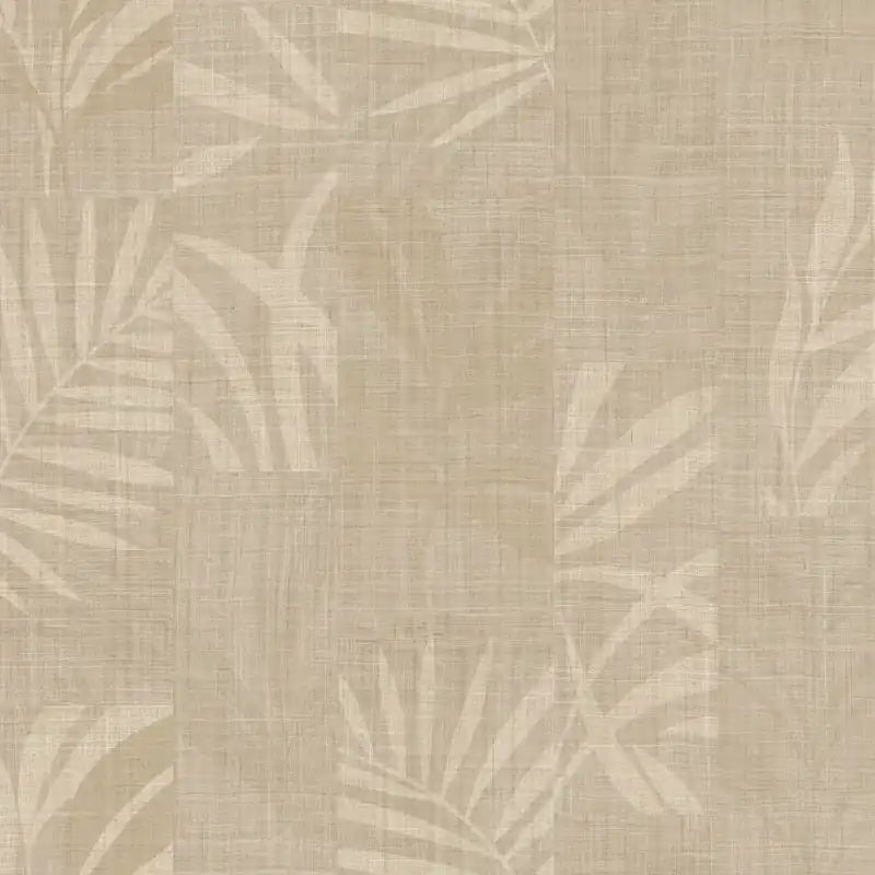 Sichere Zahlung Grau-beige Luxustapete mit Blättern, Z18924, Trussardi 7, Zambaiti Parati