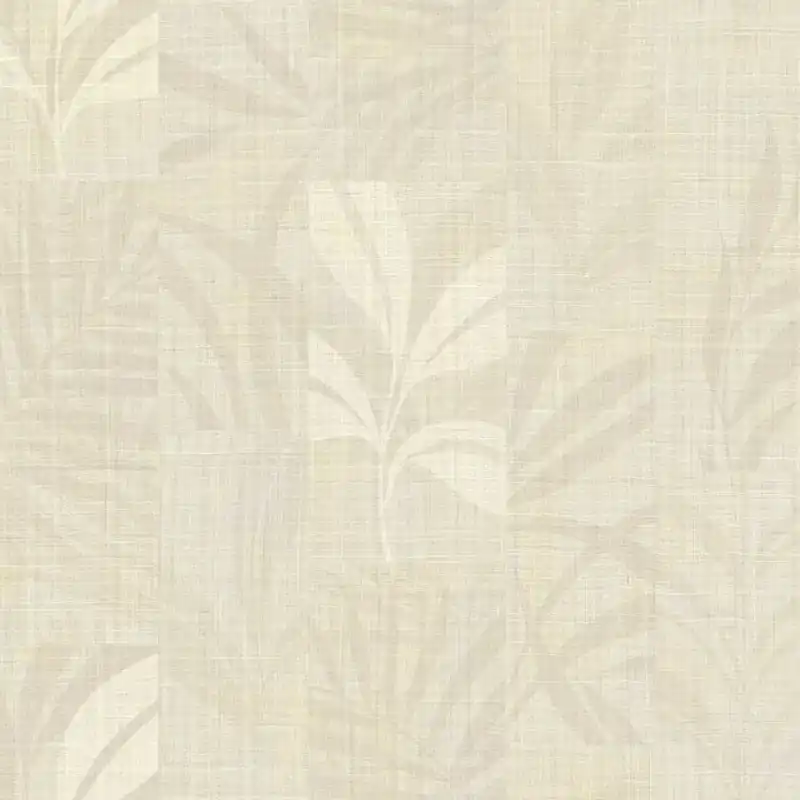 Markenware Cremefarbene Luxustapete mit Blättern, Z18917, Trussardi 7, Zambaiti Parati