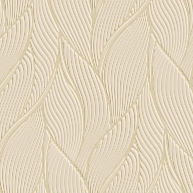 Beige Luxustapete, Blätter, Z18904, Trussardi 7, Zambaiti Parati Heißes Angebot