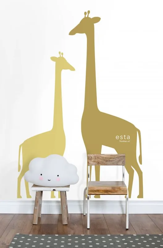 Fototapete für Kinderzimmer 158925, Giraffen, 150 x 279cm, Let‘s play, Esta Markenware