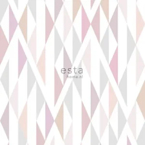 Geometrische Vlies-Fototapete 158903, 1,395 x 2,79 m, Scandi cool, Esta Mega-Angebot