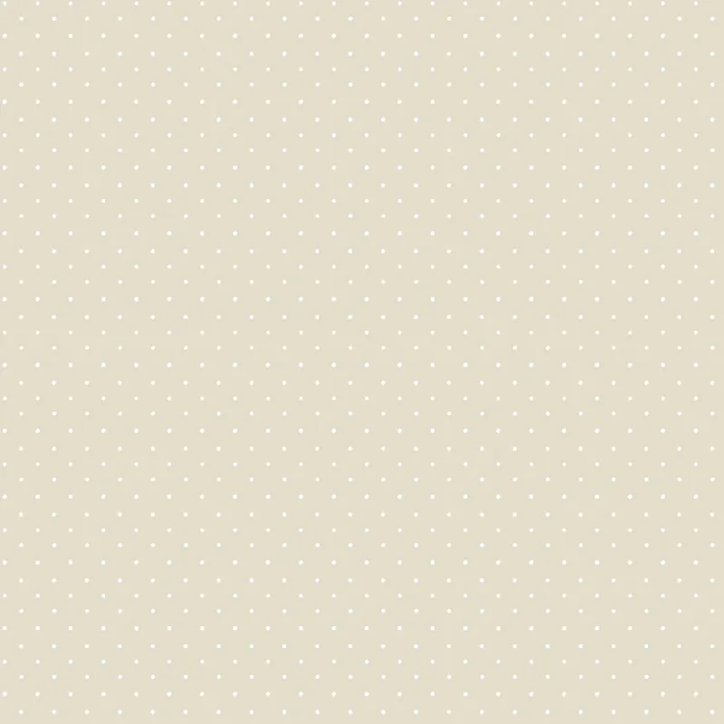 Beige Tapete mit weißen Punkten 14862, Happy, Parato Angebot