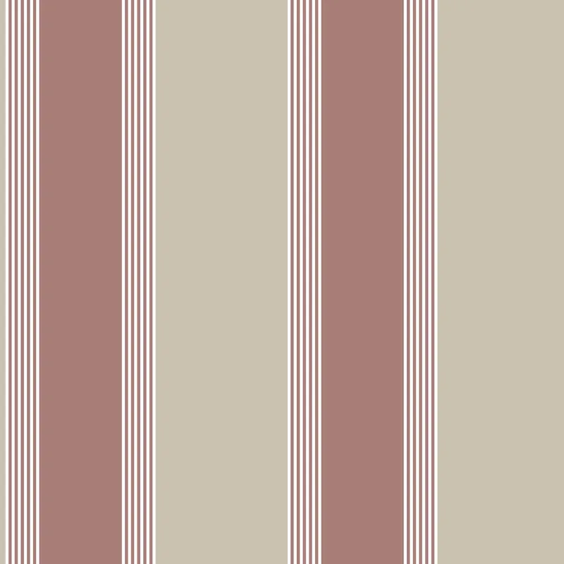 Rosa und beige gestreifte Tapete, 28878, Thema, Cristiana Masi by Parato Jetzt Bestellen
