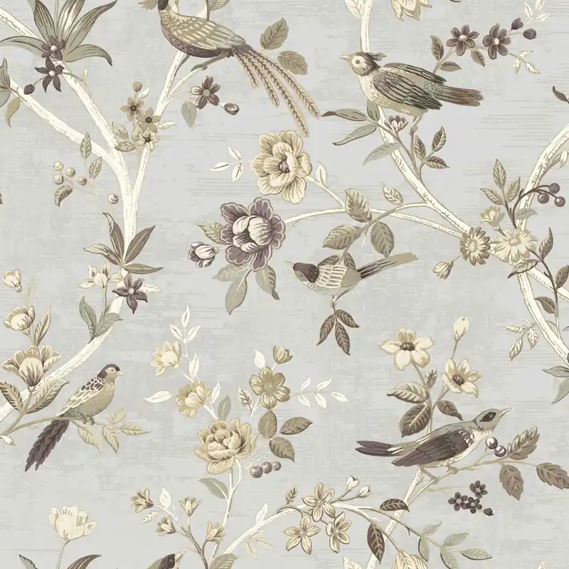 Vliestapete mit Blumen und Vögeln, 28845, Thema, Cristiana Masi by Parato Top-Preis