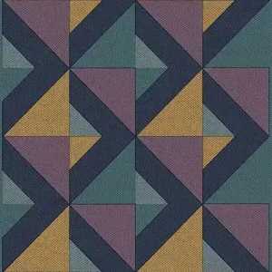 Geometrische Vliestapetenbordüre, lila, B39097, Arché, Cristiana Masi by Parato Rabatt