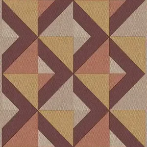Geometrische Vliestapetenbordüre, burgunderrot, B39098, Arché, Cristiana Masi by Parato Wochenendangebot