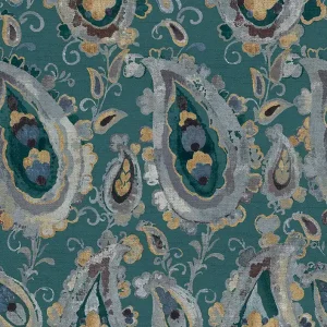 Preiswert Vliestapete, Ornamente, türkis, 39017, Arché, Cristiana Masi by Parato