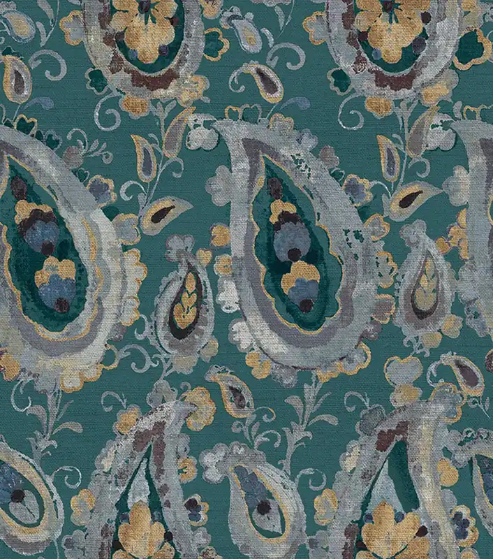 Preiswert Vliestapete, Ornamente, türkis, 39017, Arché, Cristiana Masi by Parato