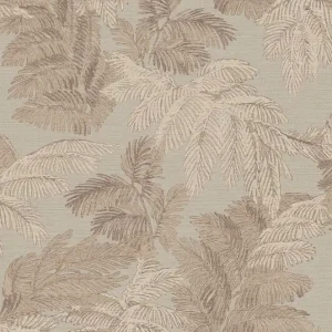 Braune Tapete mit Blättern, 28812, Thema, Cristiana Masi by Parato Schnäppchen