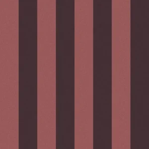 Solange Der Vorrat Reicht Schwarz-rosa gestreifte Tapete, OTH406, Othello, Zoom by Masureel