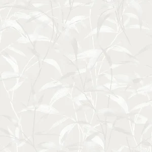 Graue Tapete, Bambus, ZEN201, Zen, Zoom by Masureel Echt