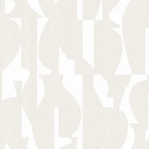Wochenendangebot Geometrische Vliestapete, Creme, TER301, Terra, Masureel