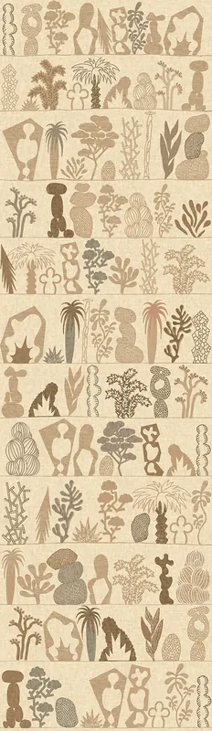 Vliestapete Wandbilder, beige, Pflanzen, DGJOY2011-300, Joy, Masureel Garantierte Lieferung