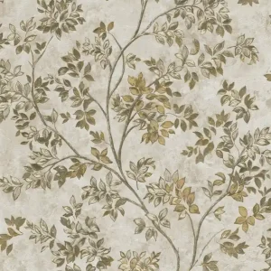 Zertifiziert Luxustapete mit Zweigen, Blättern, Z21706, Tradizione Italiana, Zambaiti Parati