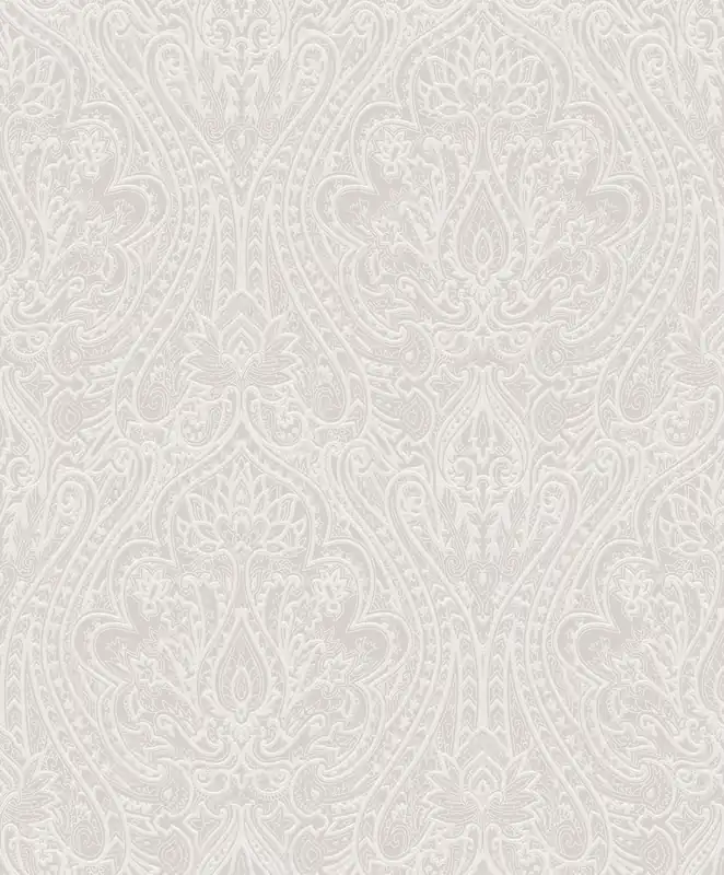 Solange Der Vorrat Reicht Graue Barocktapete, OTH103, Othello, Zoom by Masureel