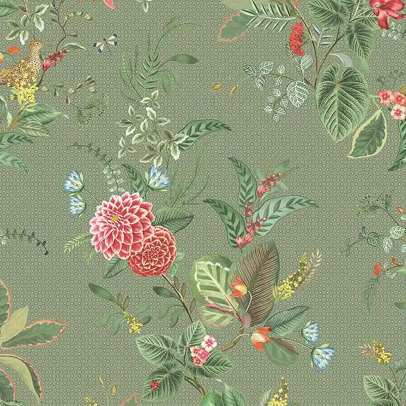 Vliestapete mit Blumen 300114, Pip Studio 5, Eijffinger Nur Für Kurze Zeit