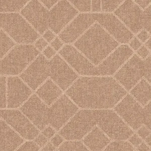 Altrosa Tapete mit geometrischem Muster, 324012, Embrace, Eijffinger Echt
