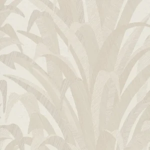 Highlight Cremefarbene Tapete mit Grasblättern, CU3001, Cumaru, Grandeco